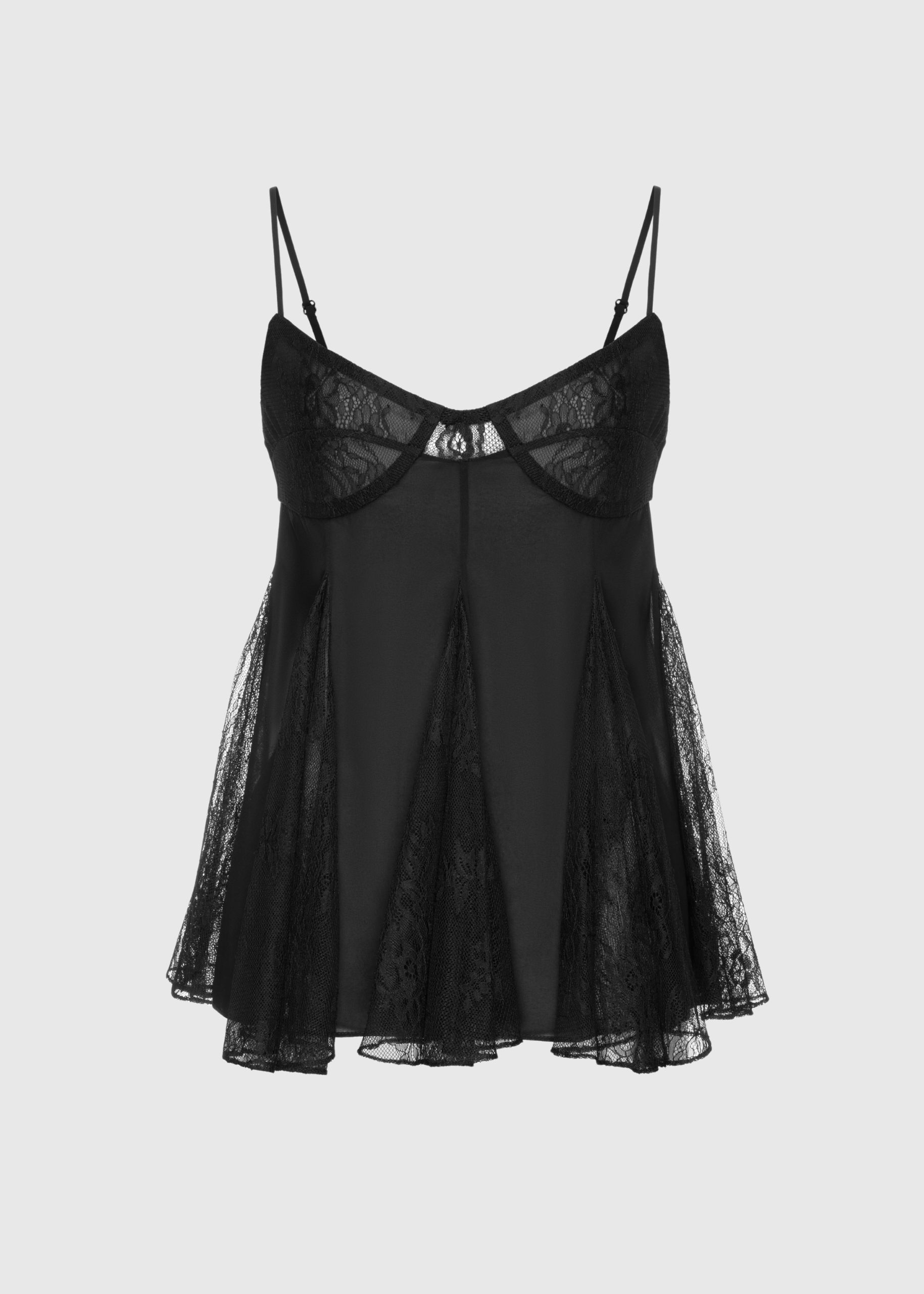 Lace-cup camisole top