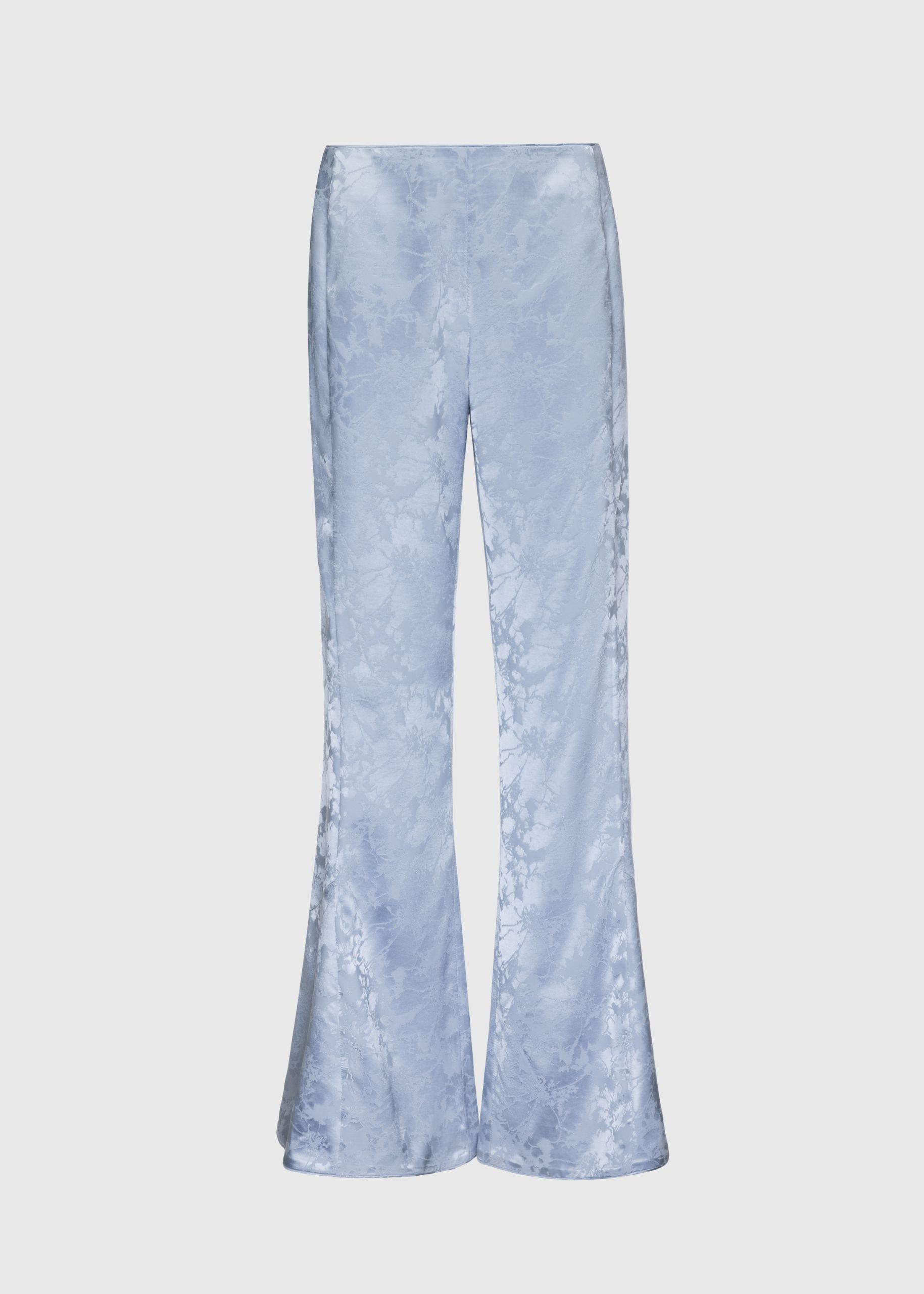 Floral jacquard trouser