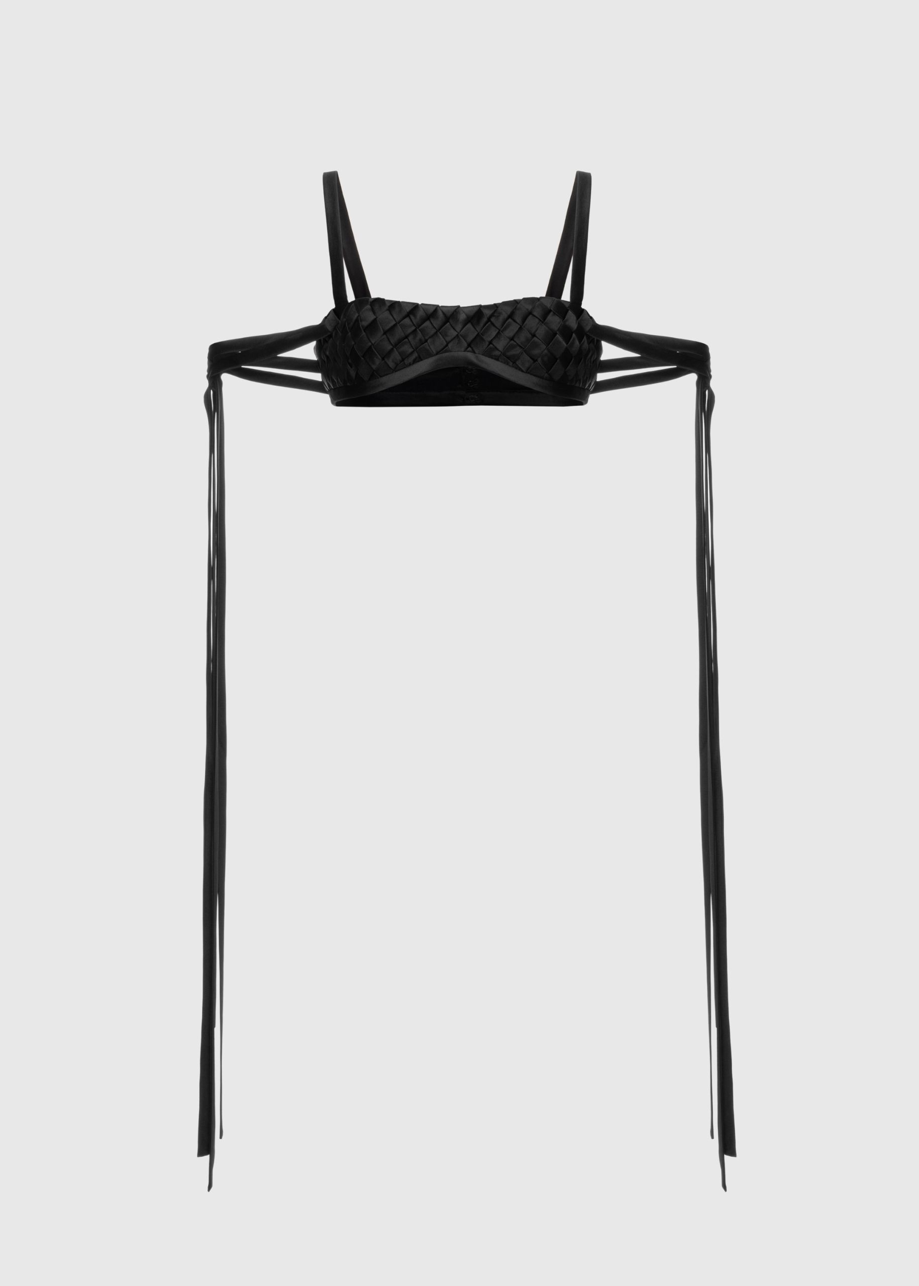 Woven bra top