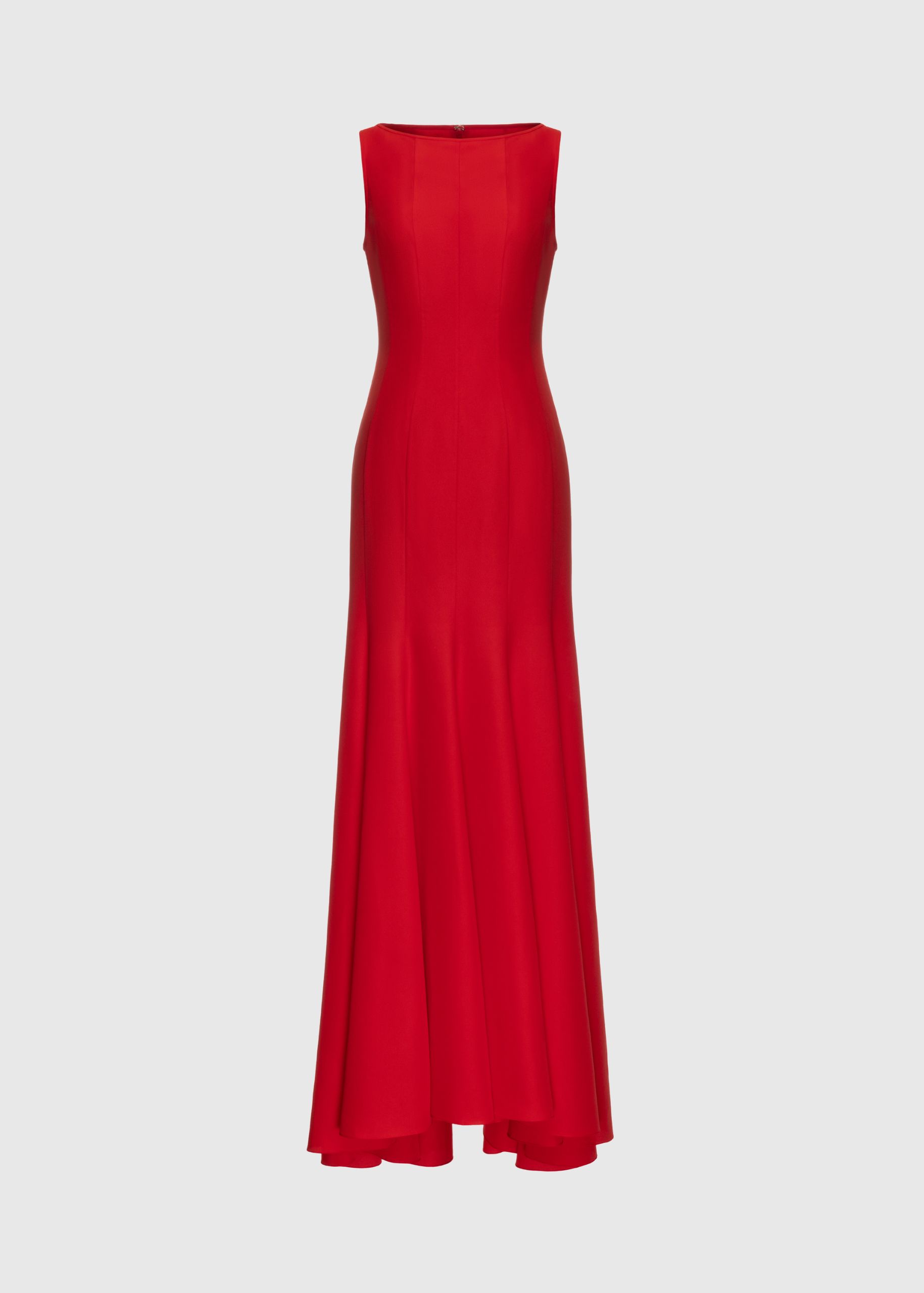 Racing red gown