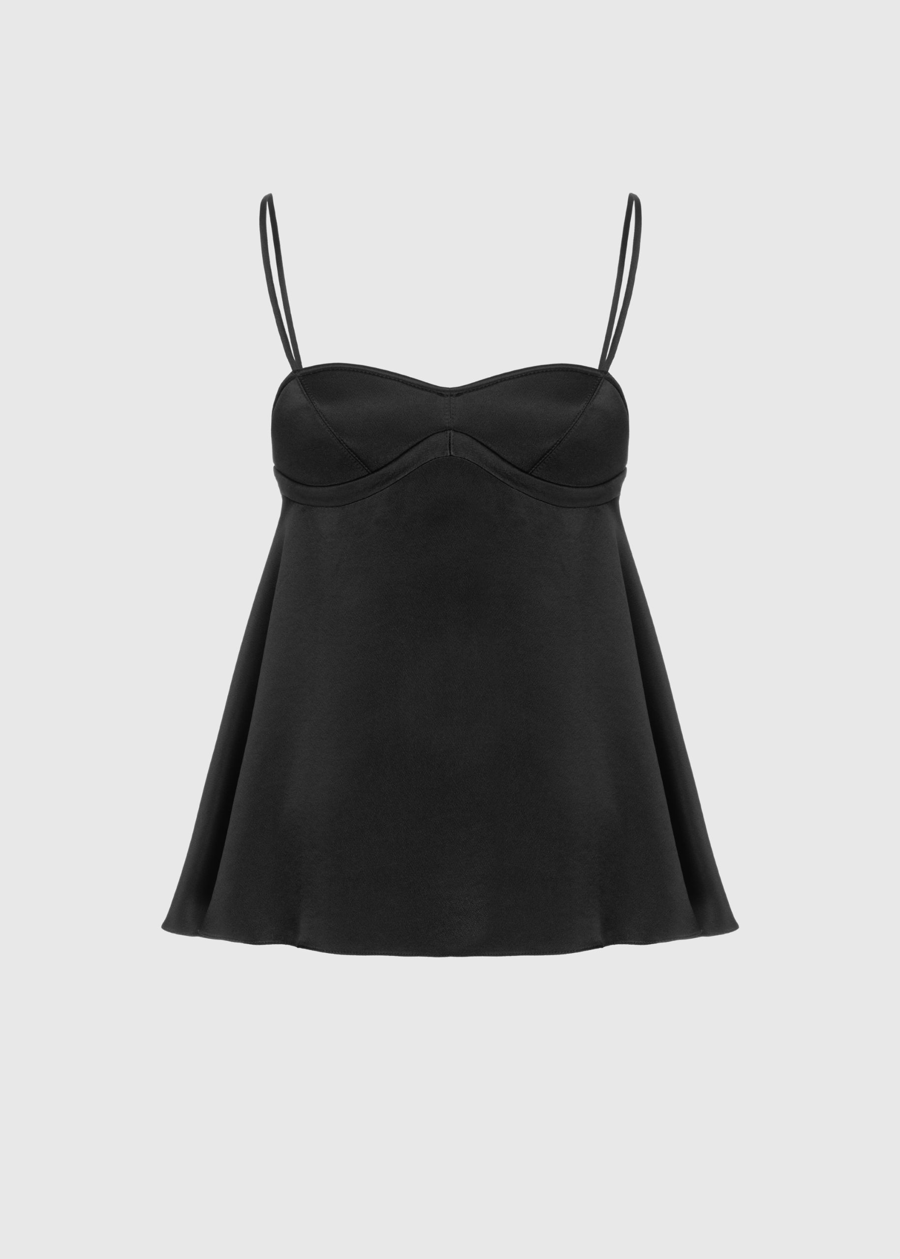 Satin swing camisole