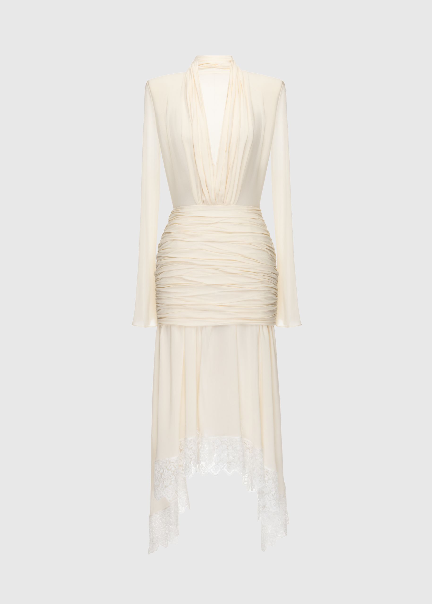 Silk georgette dress