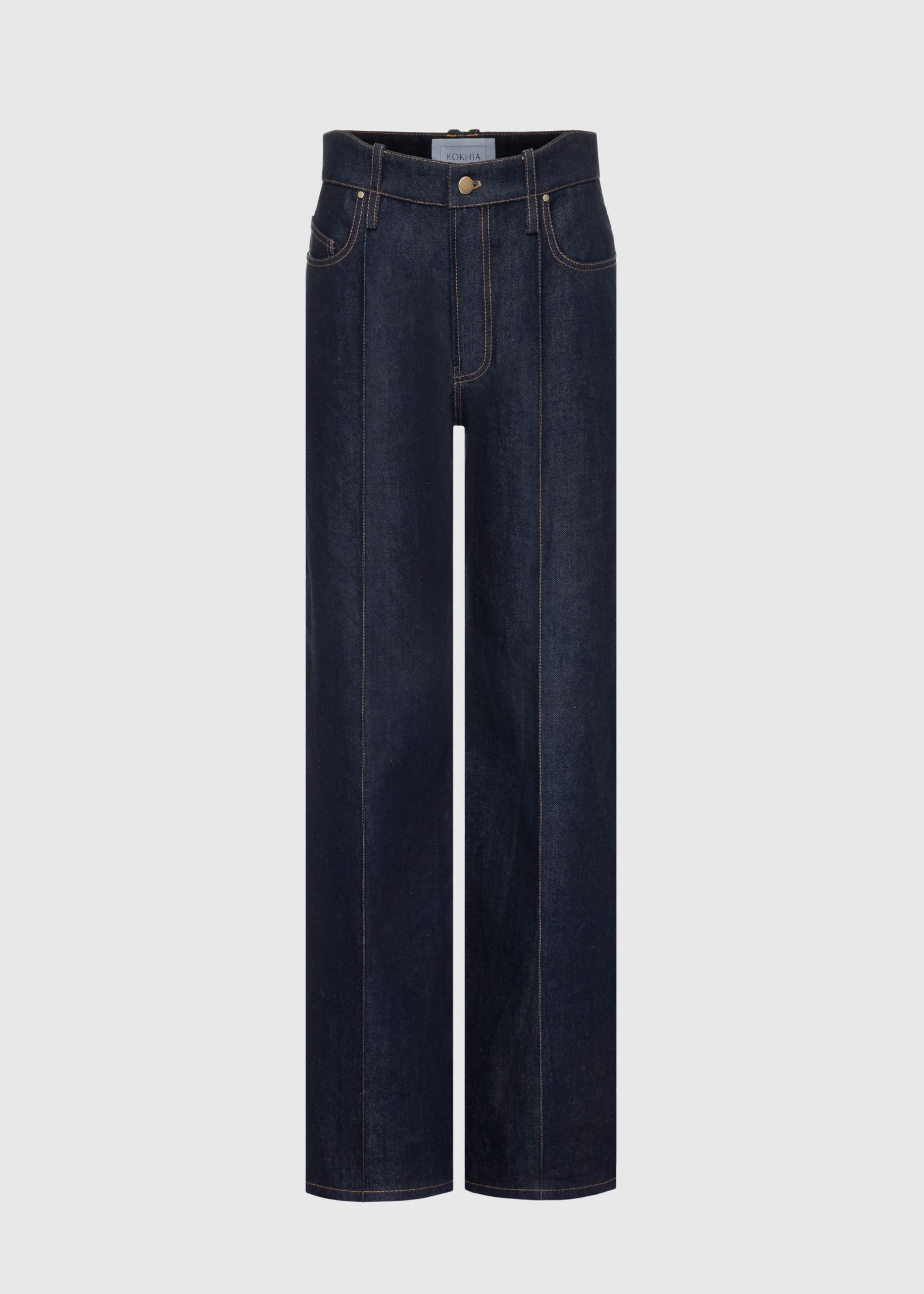 Straight leg selvedge jean