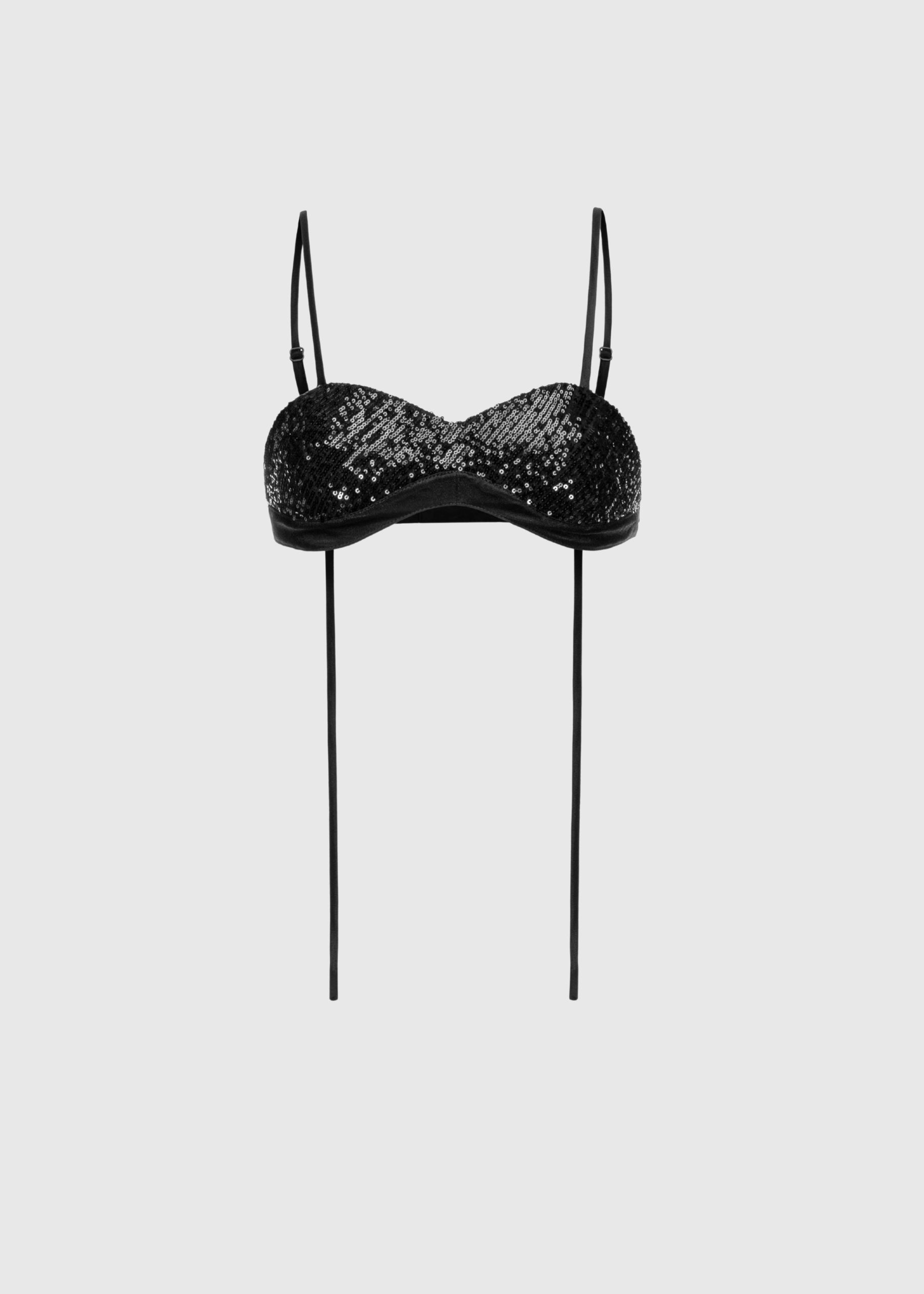 Baby sequin bralette